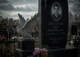 фото Памятник с голубем: значение образа и варианты гравировки на граните