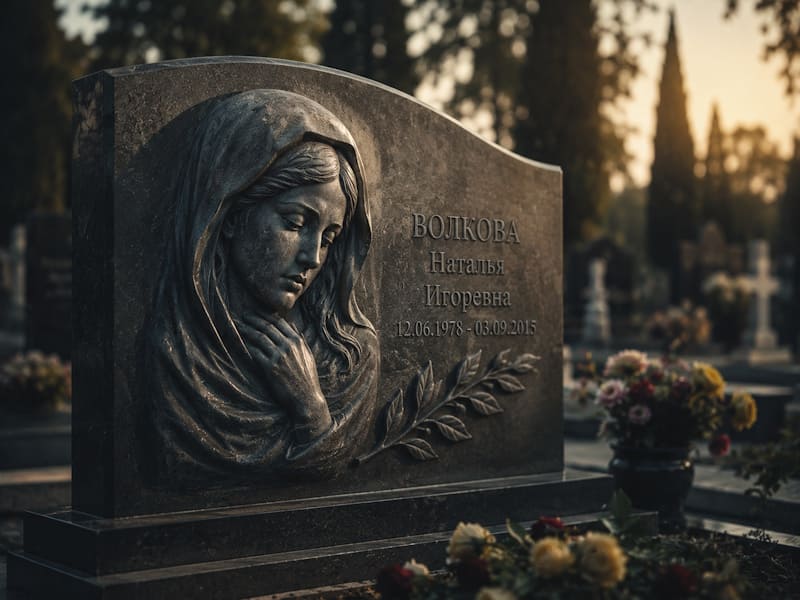 Барельеф на памятнике: когда он лучше портрета и как смотрится на граните
